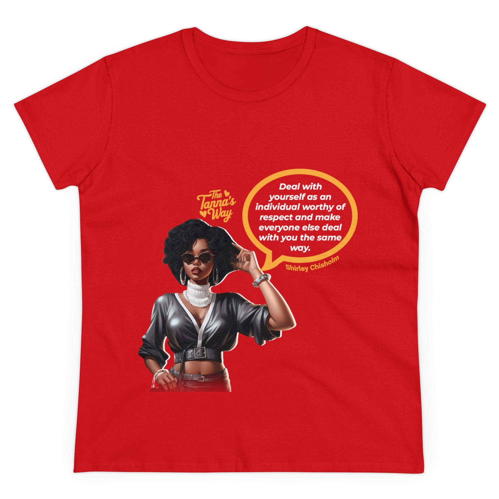 Shirley Chisholm | Women's Midweight Cotton Tee